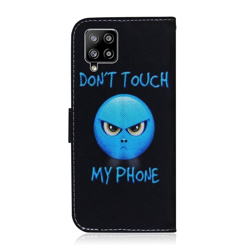 Patte PU bőr pénztárca tok Samsung Galaxy A42 5G - ne érintse meg