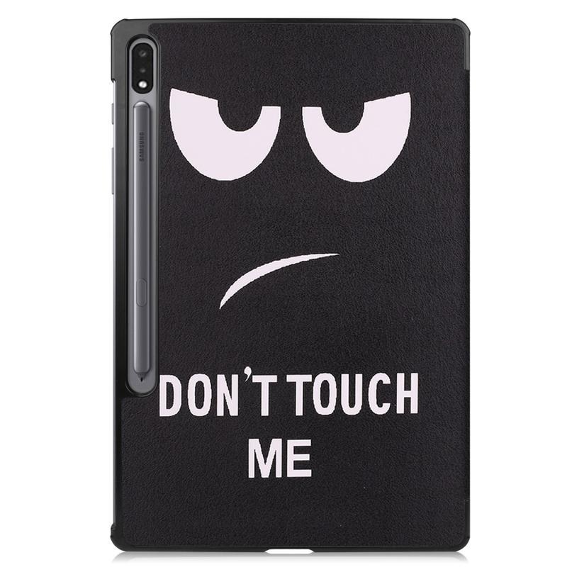 Patte PU bőr pénztárca tok Samsung Galaxy Tab S7 Plus táblagéphez - ne érintse meg