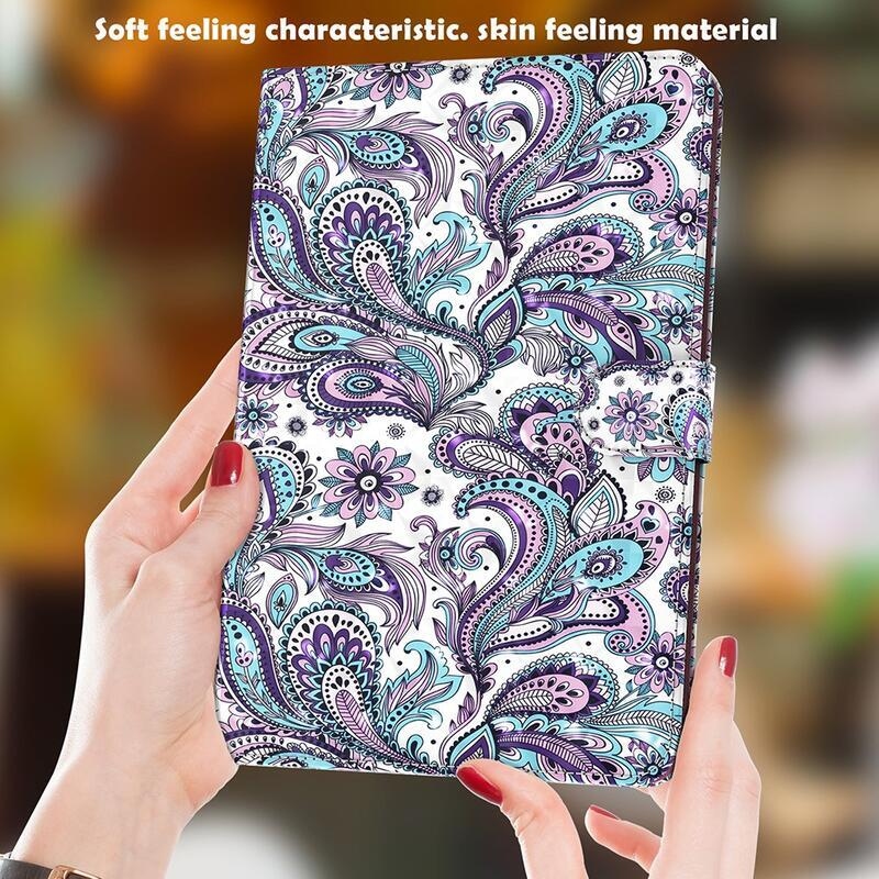 Patte záró tok Lenovo Tab P11 Pro-hoz - kasmír virág