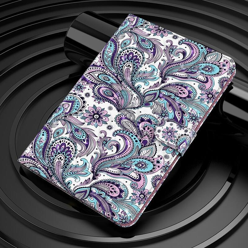 Patte záró tok Lenovo Tab P11 Pro-hoz - kasmír virág