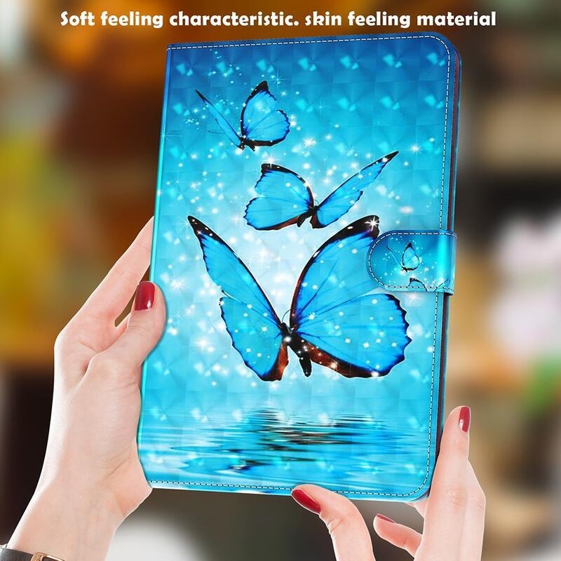 Patte záró tok Lenovo Tab P11 Pro - kék pillangókhoz