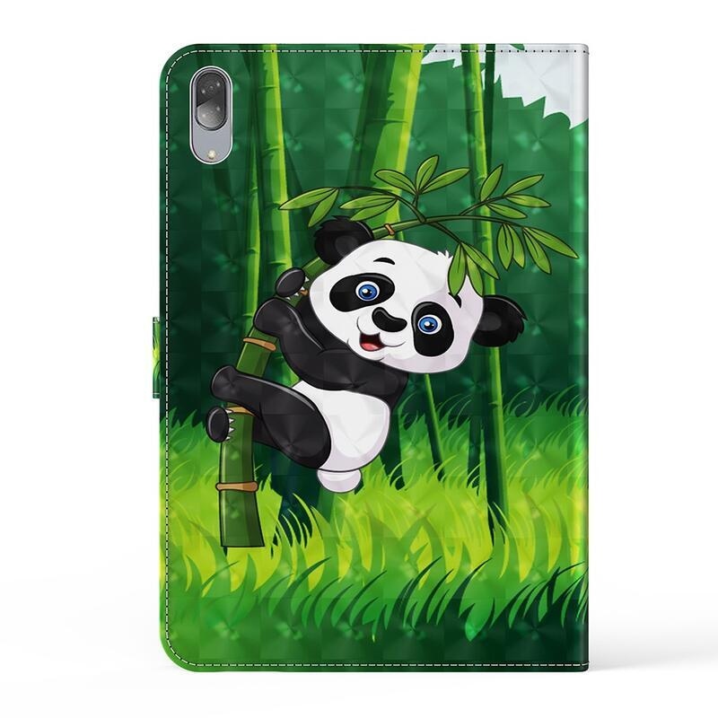 Patte záró tok a Lenovo Tab P11 Pro-hoz - panda a bambuszon