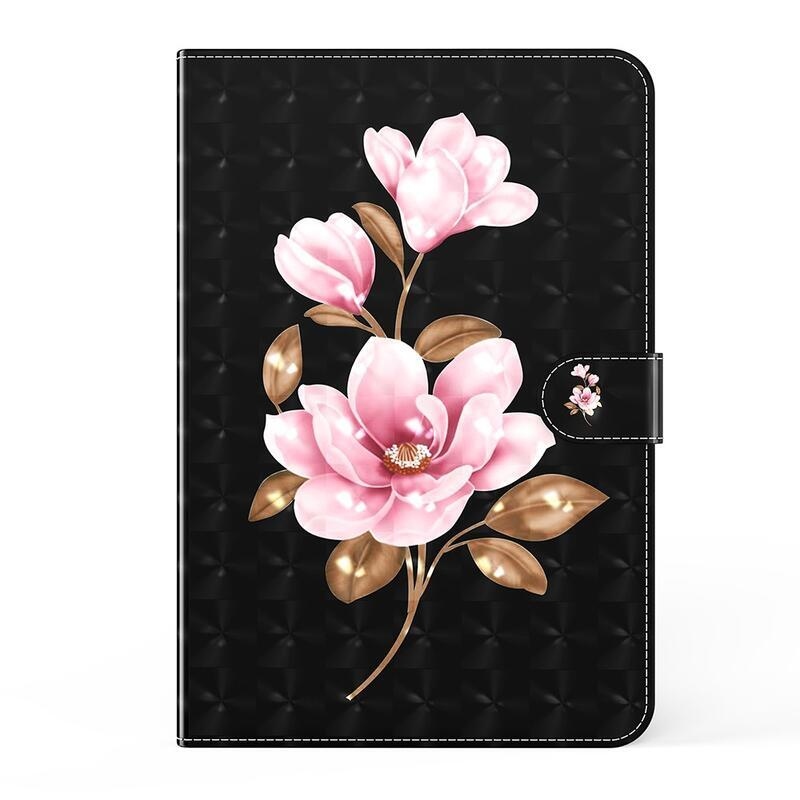 Patte záró tok Lenovo Tab P11 Pro-hoz - rózsaszín virág