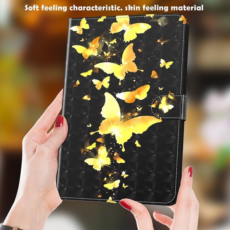 Patte záró tok Lenovo Tab P11 Pro - arany pillangókhoz