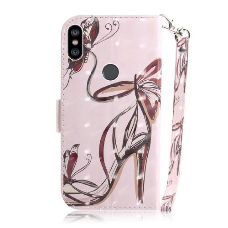 Patter PU bőr pénztárca tok Xiaomi Redmi Note 6 Pro - magas sarkú cipőhöz