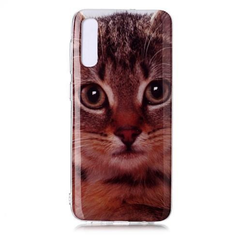 Mintás zselés tok Samsung Galaxy A50 / A30s készülékhez - macska