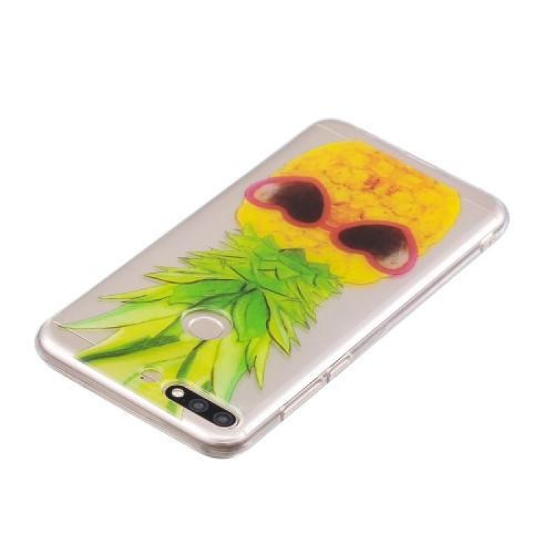 Mintás zselés tok Huawei Y7 Prime (2018) - ananász