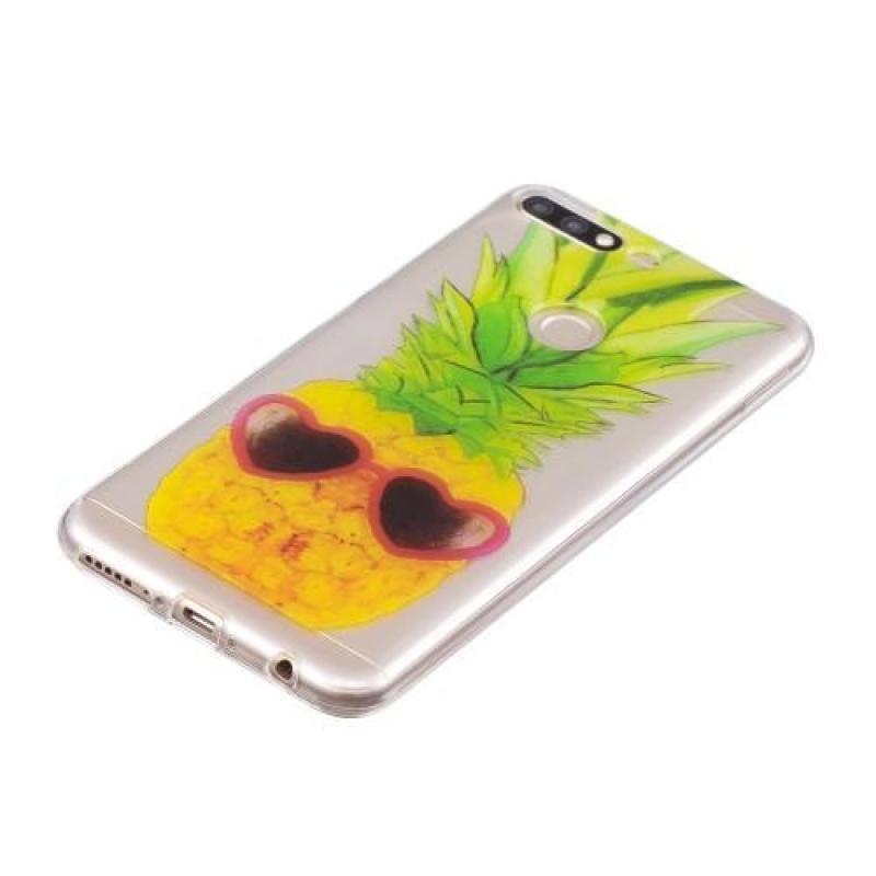 Mintás zselés tok Huawei Y7 Prime (2018) - ananász