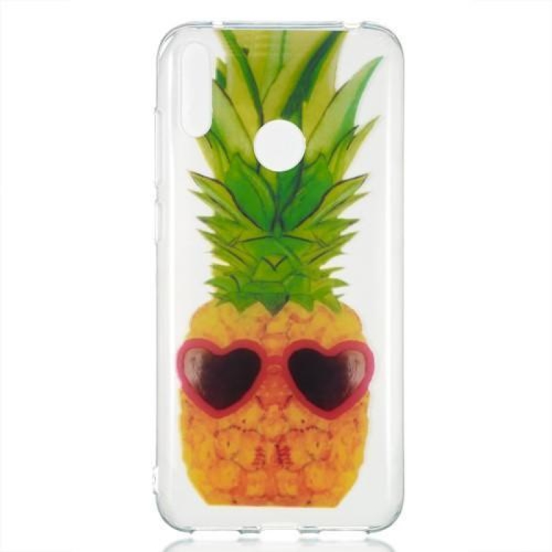 Mintás gél tok Huawei Y7 (2019) - ananász