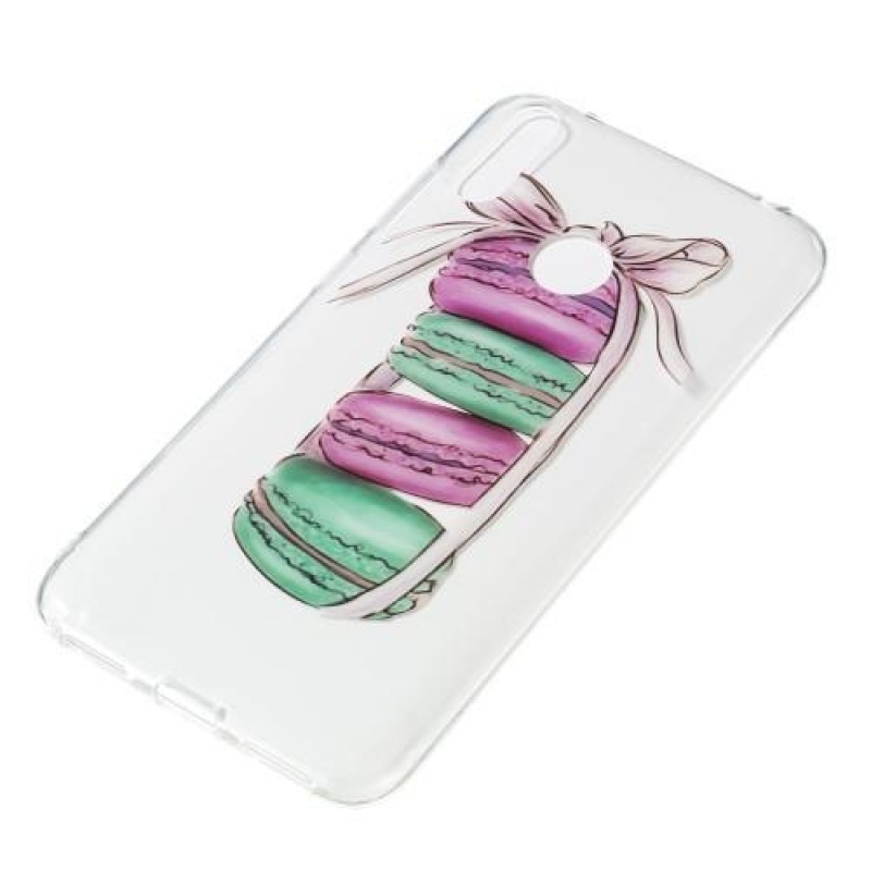 Mintás zselés tok Huawei Y7 (2019) - macaroonok