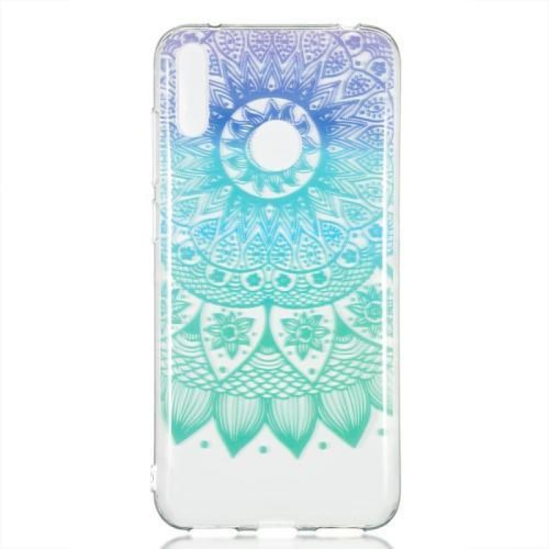 Mintás zselés tok mobil Huawei Y7 (2019) - mandala