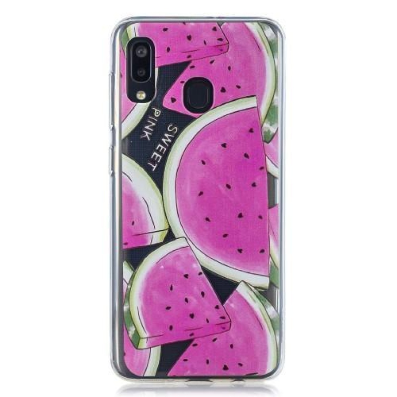 Mintás zselés tok Samsung Galaxy A20 / A30 - dinnye