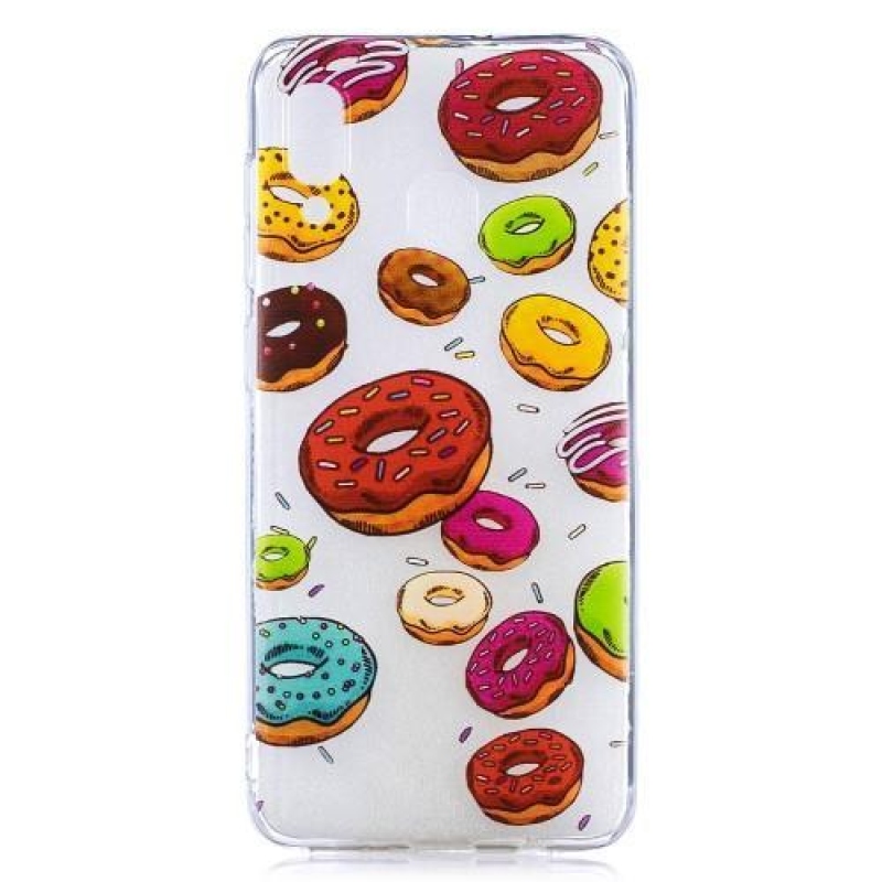 Mintás gél tok Samsung Galaxy A30 / A20 készülékhez - fánkok