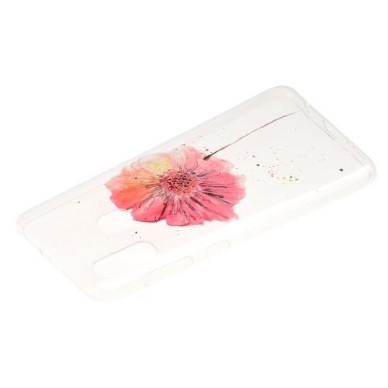 Mintás zselés tok Samsung Galaxy A30 készülékhez - szép virág