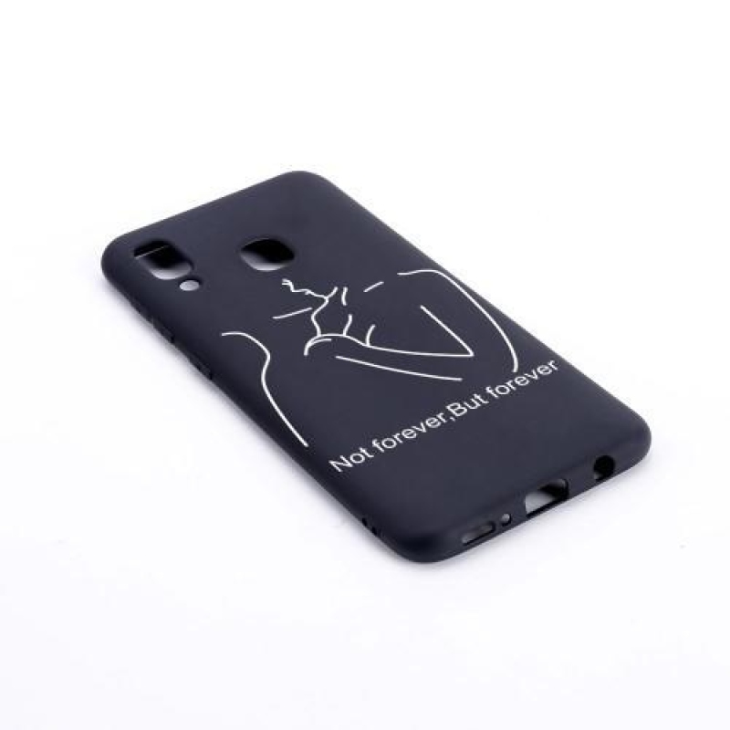 Mintás zselés tok Samsung Galaxy A40 - örökre