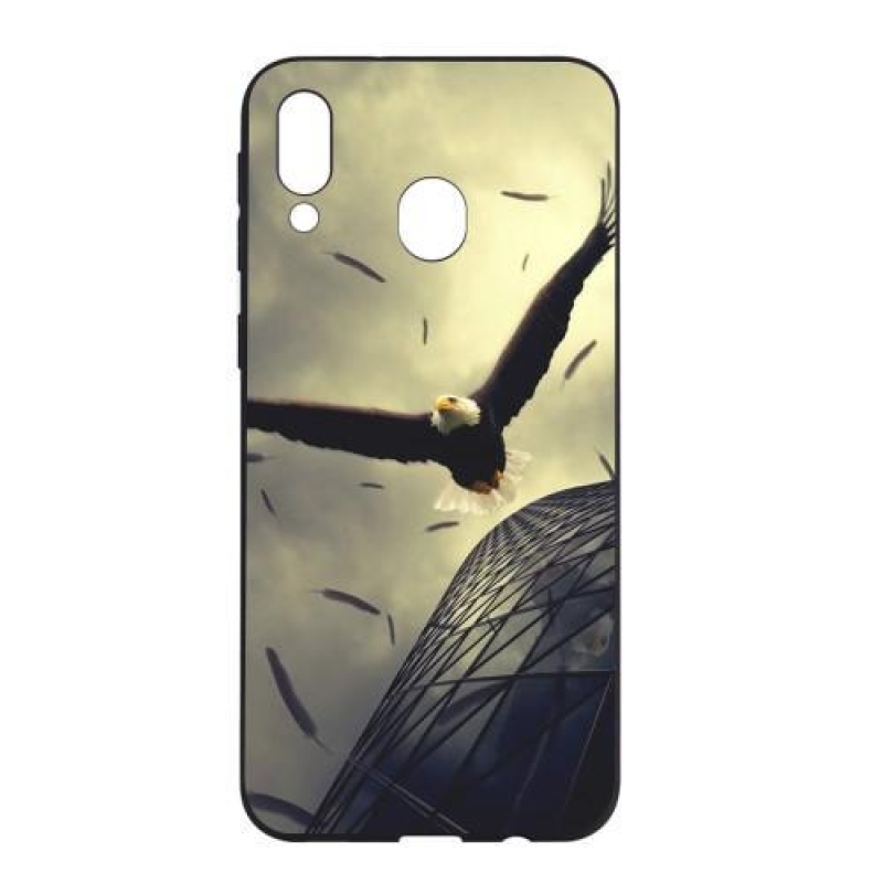 Mintás zselés tok Samsung Galaxy A40 - sas