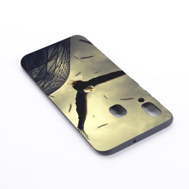 Mintás zselés tok Samsung Galaxy A40 - sas