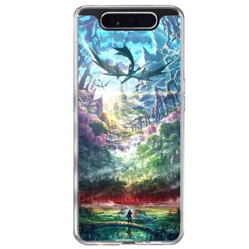 Mintás gél tok Samsung Galaxy A80 - gyönyörű tájkép