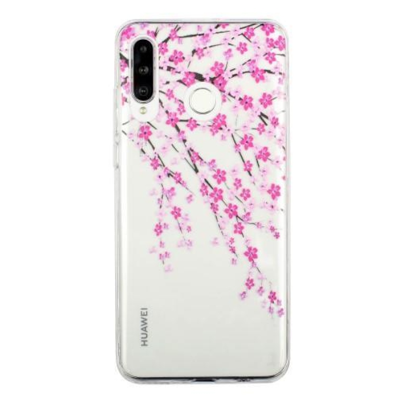 Mintás gél tok Samsung Galaxy M20-hoz - édes virág