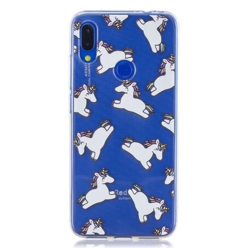 Mintás zselés tok Xiaomi Redmi Note 7 - egyszarvúhoz