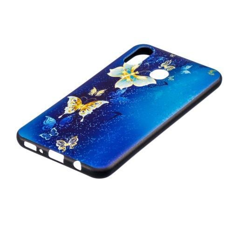 Mintás zselés tok Samsung Galaxy M20 - pillangó