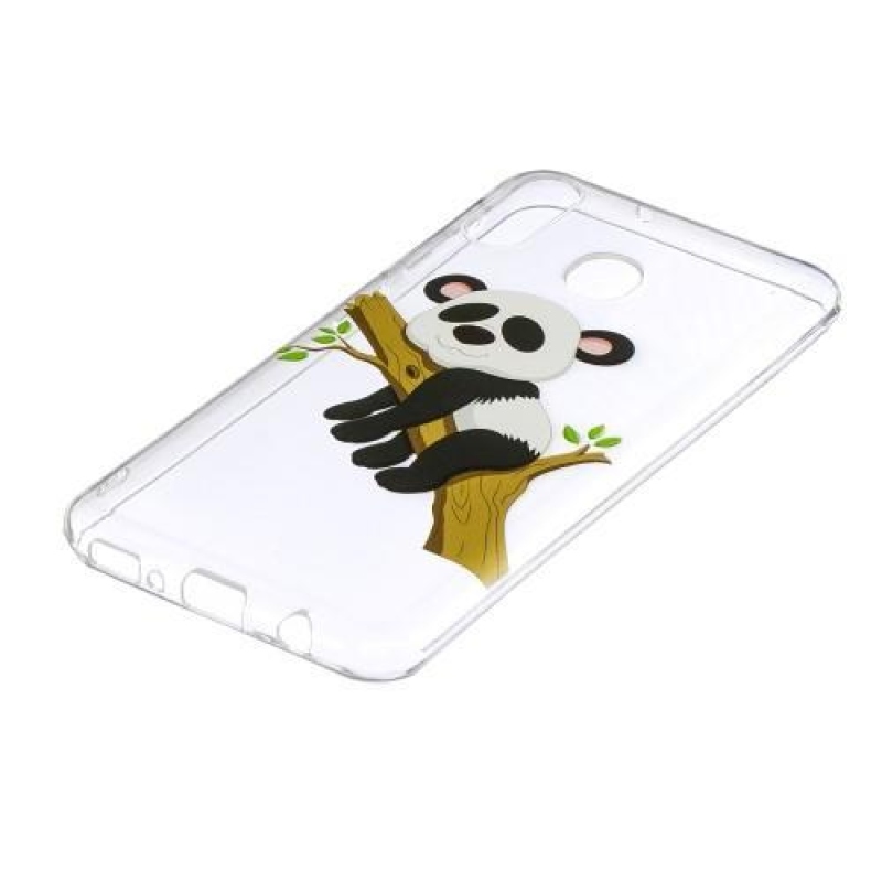 Mintás gél tok Samsung Galaxy M20 készülékhez - alvó panda
