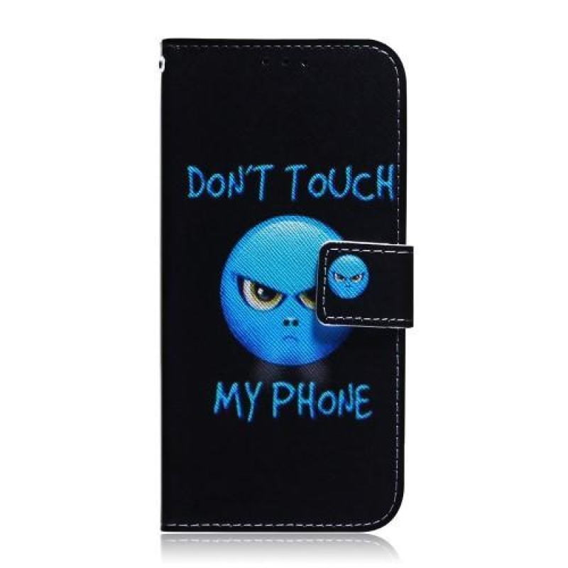 Minta PU bőr pénztárca tok Samsung Galaxy A30 / A20 - ne érintse meg