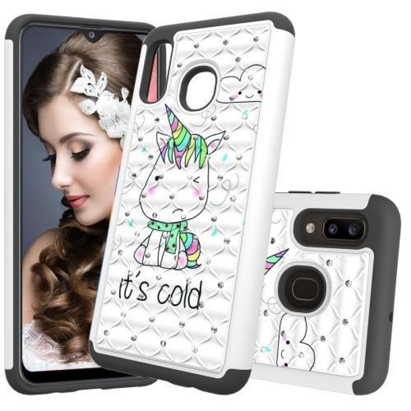 Mintás tartós tok Samsung Galaxy A20 / Galaxy A30 - hideg