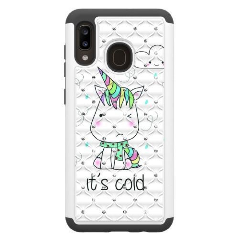 Mintás tartós tok Samsung Galaxy A20 / Galaxy A30 - hideg