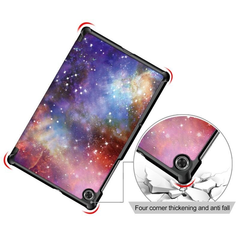 Patty intelligens pozicionáló táblagép tok Lenovo Tab M10 FHD Plus - univerzum