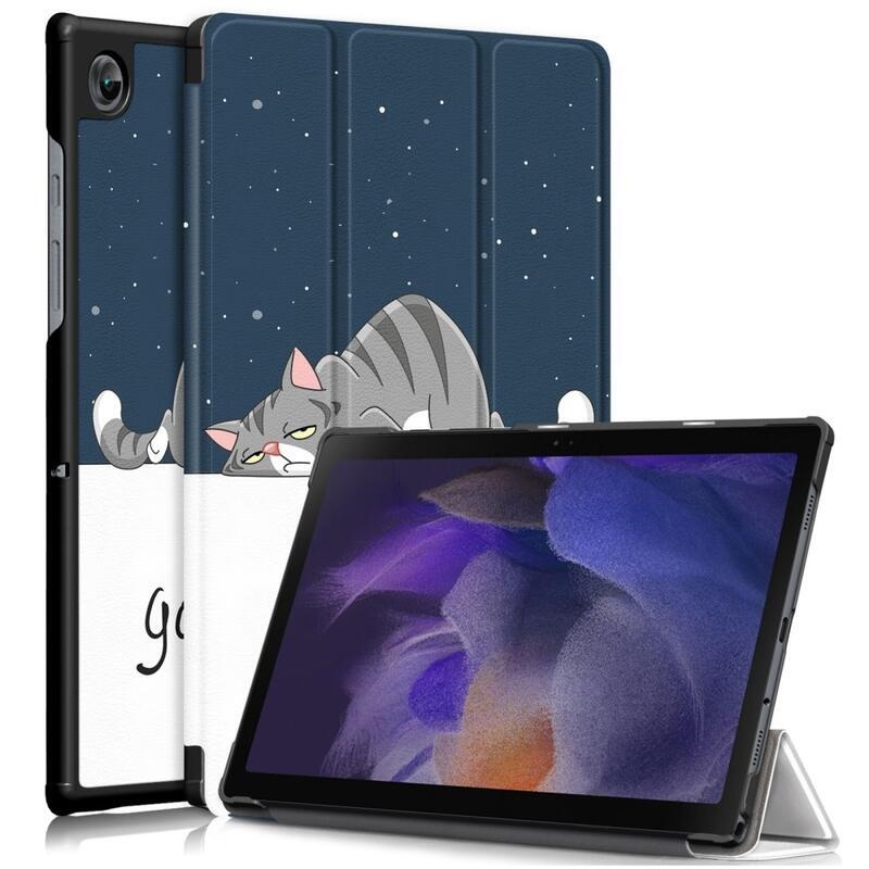 Patty okos pozicionálható tok Samsung Galaxy Tab A8 10.5 (2021) - álmos macska