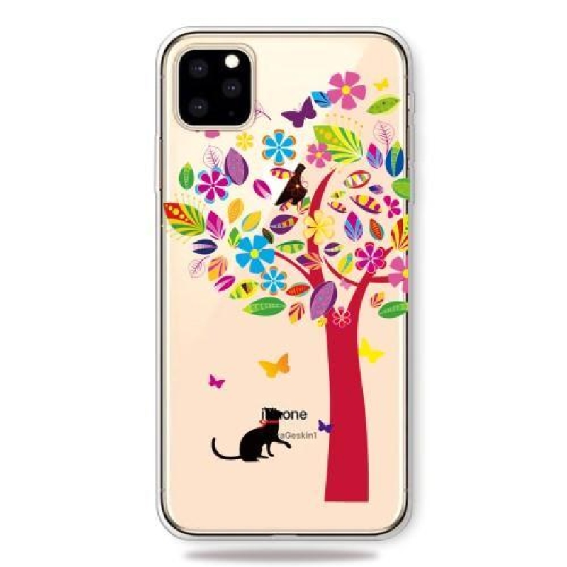 Patty zselés tok mobil Apple iPhone 11 Pro 5.8 (2019) - színes fa