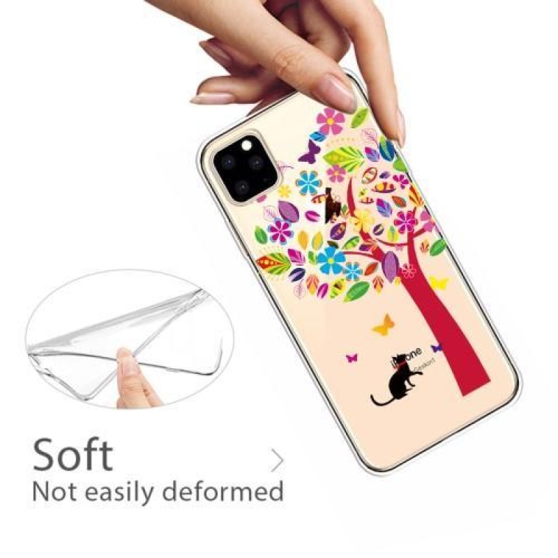 Patty zselés tok mobil Apple iPhone 11 Pro 5.8 (2019) - színes fa