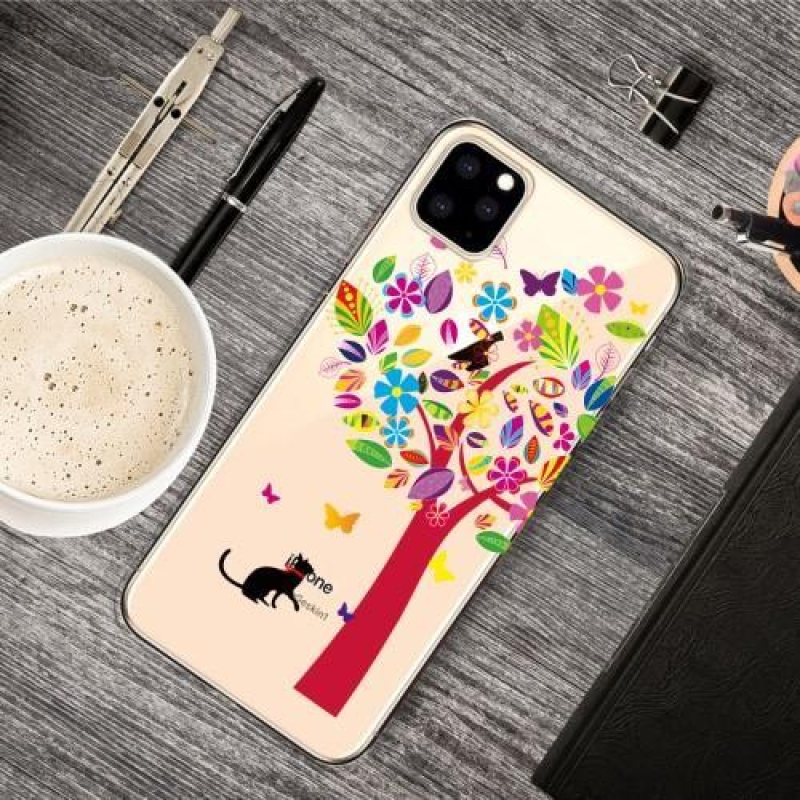 Patty zselés tok mobil Apple iPhone 11 Pro 5.8 (2019) - színes fa