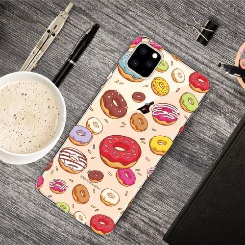 Patty gél mobil tok Apple iPhone 11 Pro 5.8 (2019) - fánkok
