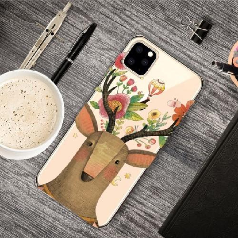 Patty gél mobil tok Apple iPhone 11 Pro 5.8 (2019) - szarvas