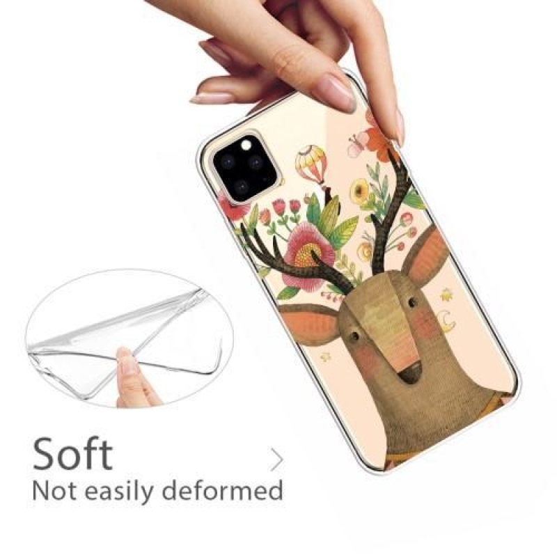 Patty gél mobil tok Apple iPhone 11 Pro 5.8 (2019) - szarvas