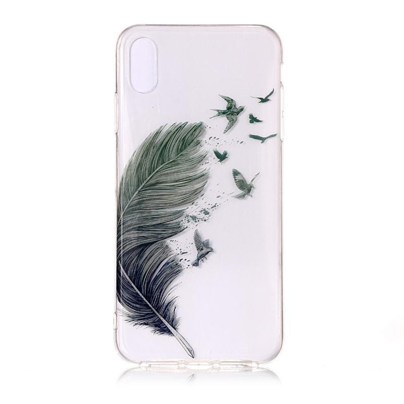 Patty zselés tok iPhone XS / X készülékhez - toll
