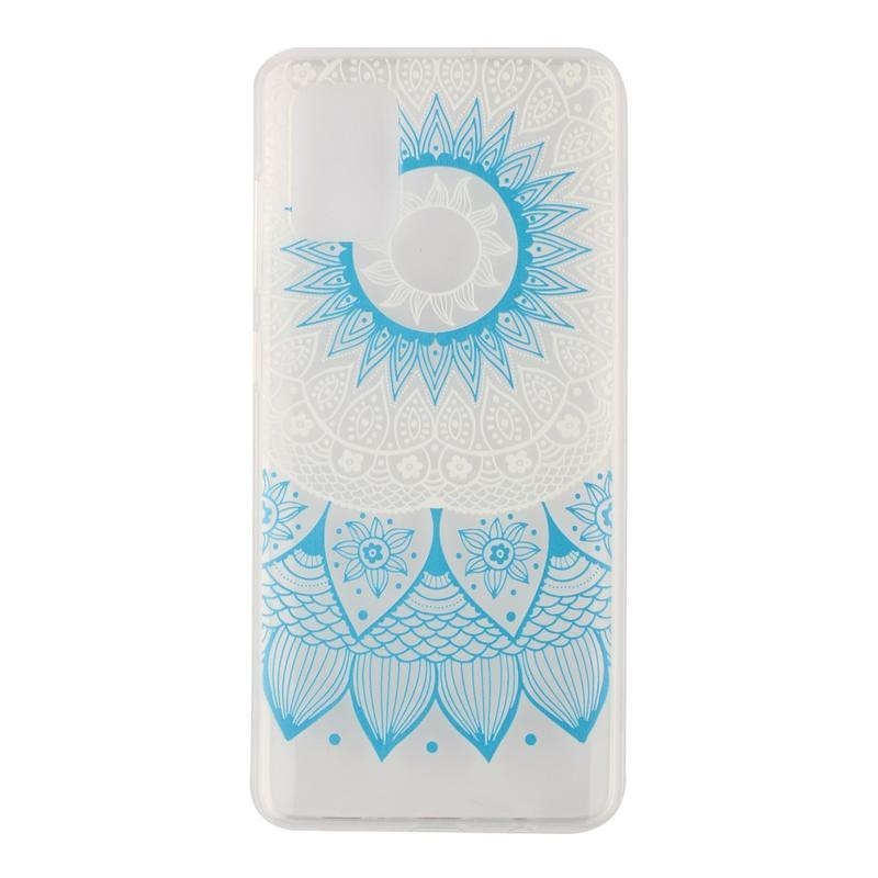 Patty zselés tok Samsung Galaxy A71 - kék virág