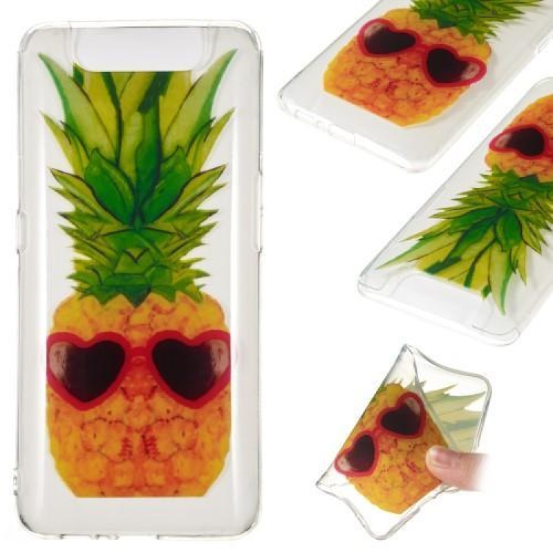 Patty zselés tok Samsung Galaxy A80 - ananász