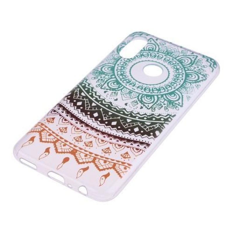 Patty zselés tok mobil Samsung Galaxy M20 - színes virág