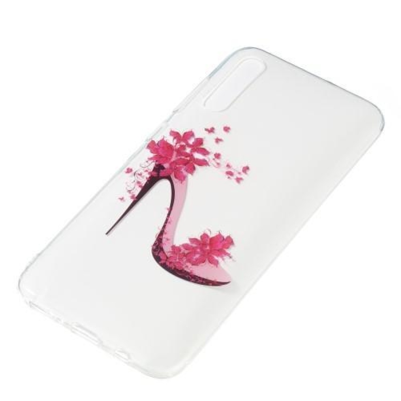 Patty gél tok Samsung Galaxy A70 - virágok és sarok