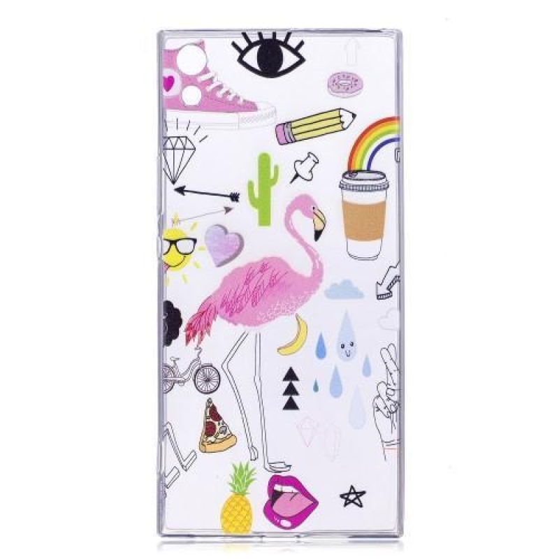 Patty zselés tok Sony Xperia XA1 Ultra készülékhez - flamingó