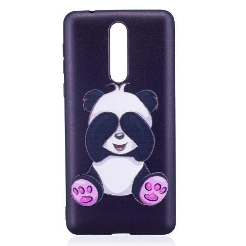 Patty zselés tok motívummal Nokia 8-hoz - panda
