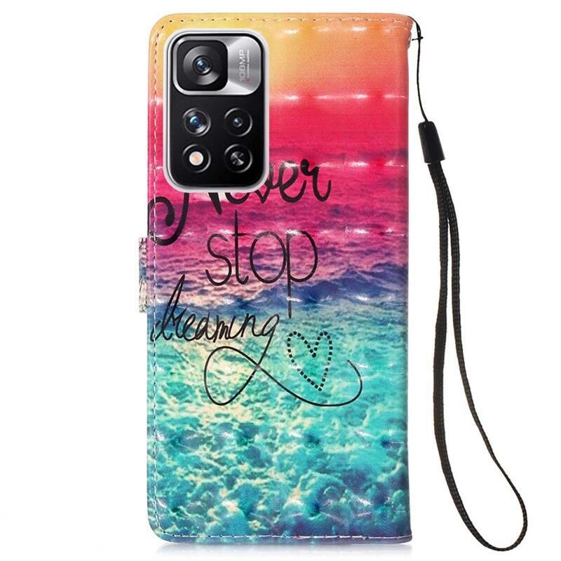Patty pénztárca tok Xiaomi Redmi Note 11 Pro+ 5G - álmodozz tovább