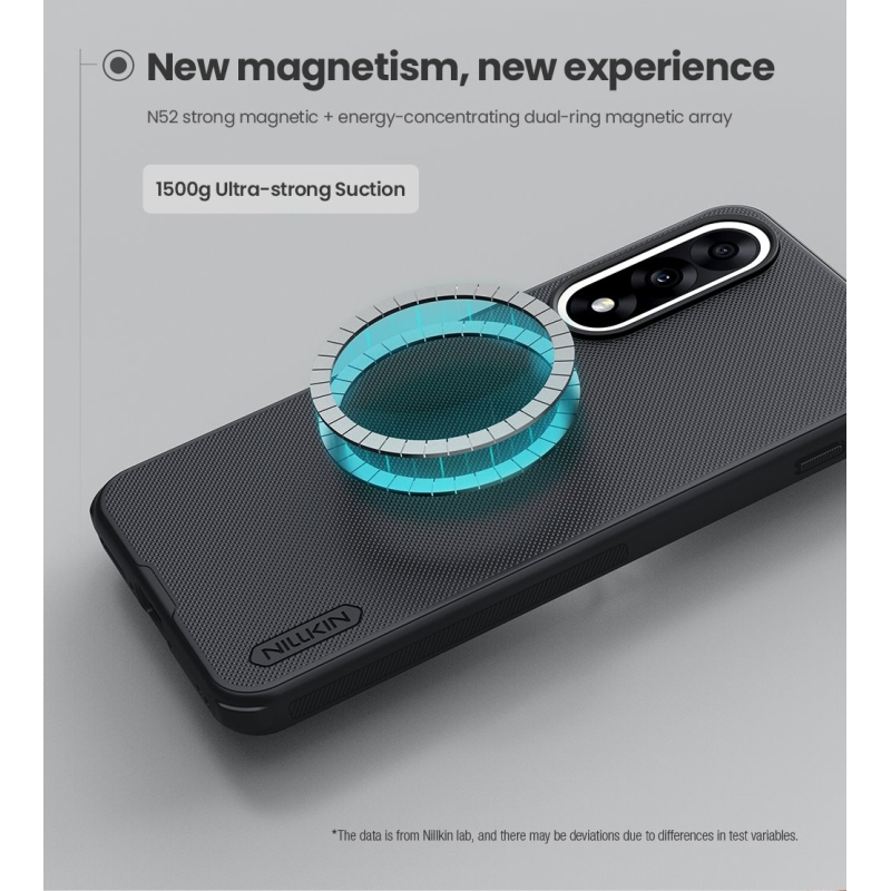 Nillkin Super Frosted PRO mágneses OnePlus Nord 5 5G Fekete