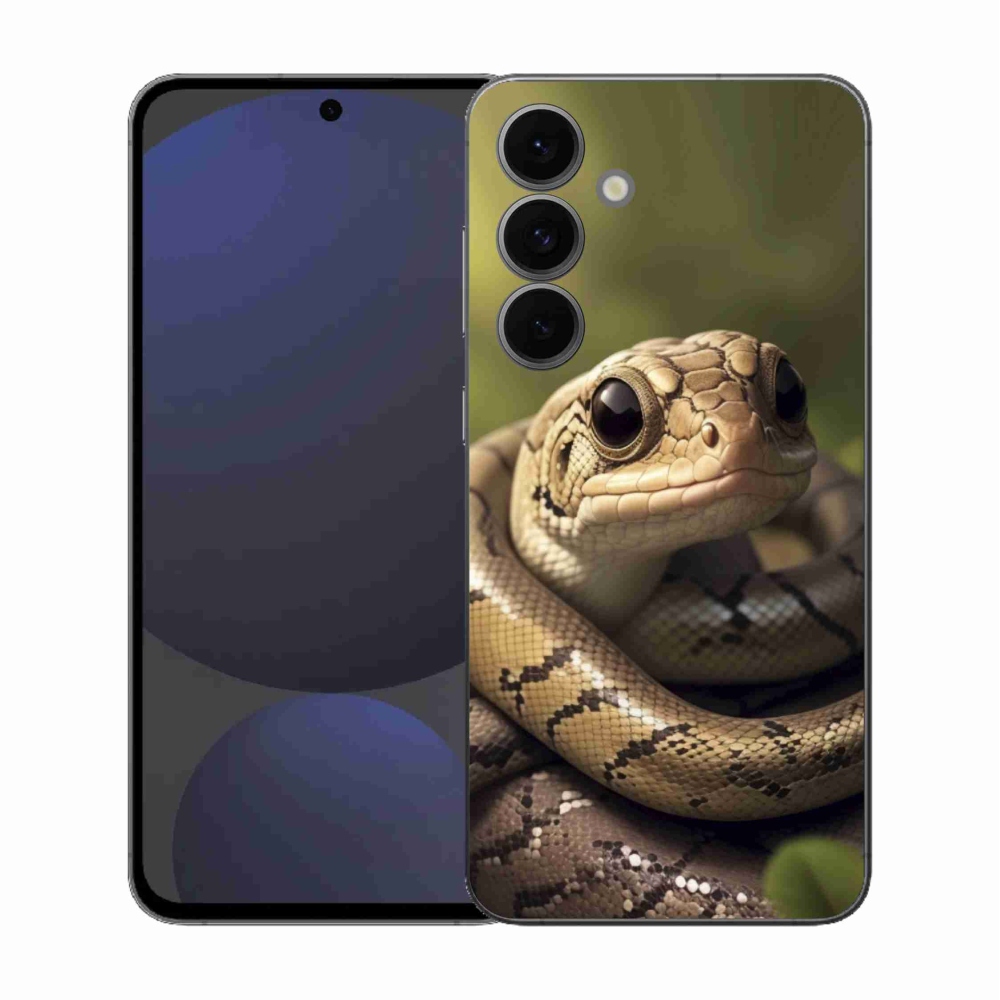 Gél védőhuzat mmCase Samsung Galaxy S25 FE - kígyó 1
