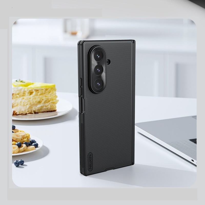 Nillkin Super Frosted FOLD mágneses hátlap Samsung Galaxy Z Fold 7 fekete
