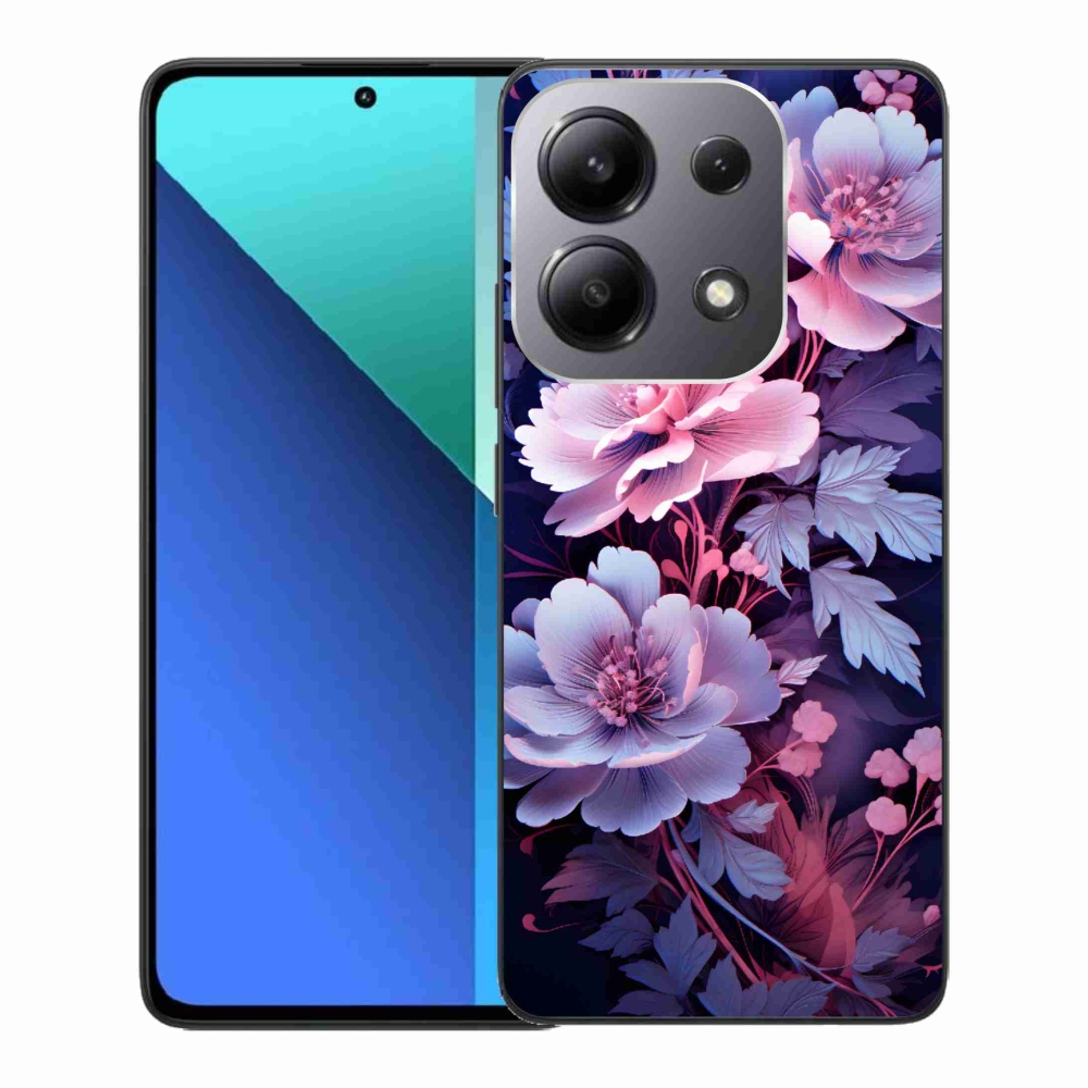 Gél borító mmCase a Xiaomi Redmi Note 13-hoz - virágok 11