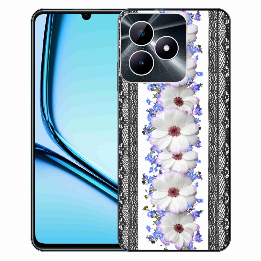 Zselés borító mmCase a Realme Note 50 készülékhez - virágok 8
